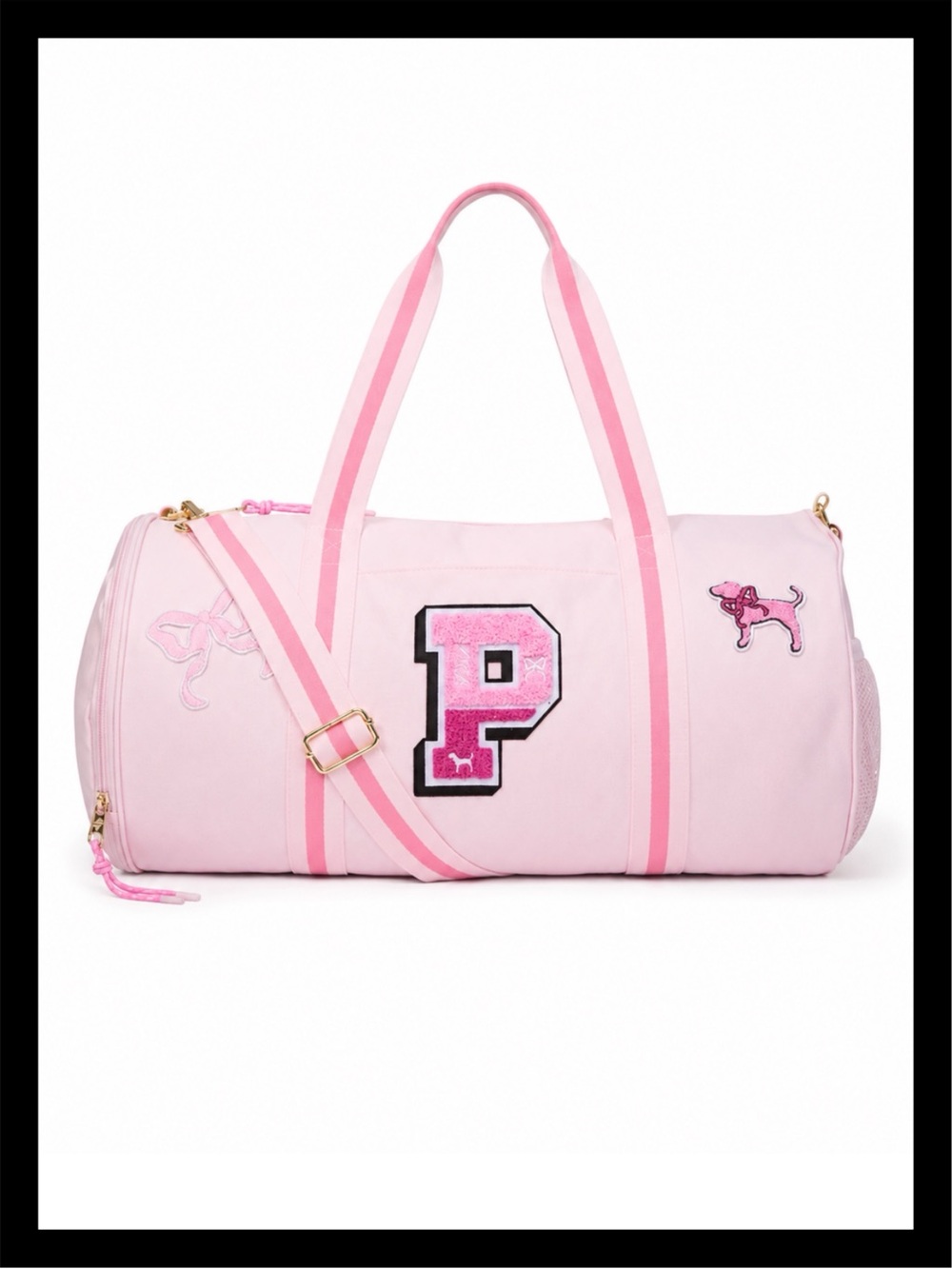 💕ⓅⒾⓃⓀ ⓋⓈ Limited Edition PINK × LoveShackFancy Duffle Bag ✨NWT✨💕